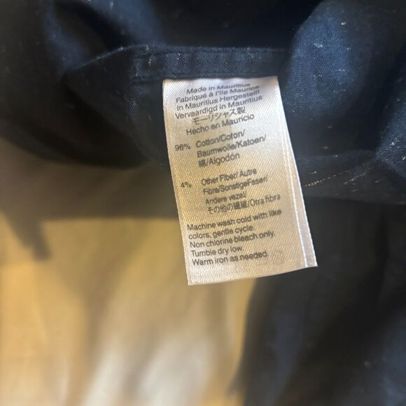 Navy Blue J. Crew Button-up Shirt size medium - Picture 4 of 4